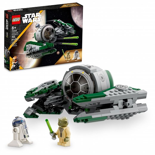 LEGO Star Wars Collectible Yoda R2-D2 Starfighter Toy Playset