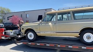 1.5K views · 74 reactions | They are all headed to Iowa!!! Keep an eye out! #suburban #chevy #blazer #sierragrande #classictrucks #americanmade #newhome | Restore a Muscle Car | Facebook