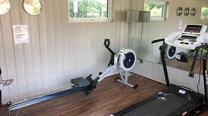 A Steeltech Gym - a small price to pay to add years to your life. ● 3m x 3m (10' x 10') from €6,450 ● 4m x 3m (13' 6" x 10') from €6,990 ● 6m x 3m (20' x 10') from €9,990 ● 6m x 4m (20' x 13' 6") from €11,690 | Steeltech Garden Sheds