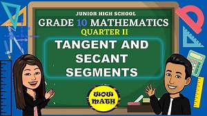 3K views · 35 reactions | ‼️SECOND QUARTER‼️  GRADE 10: TANGENT AND...