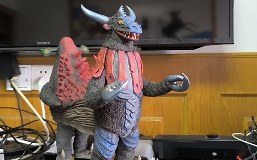 大怪兽xplus 超兽王 强博王 发光 艾斯奥特曼boss