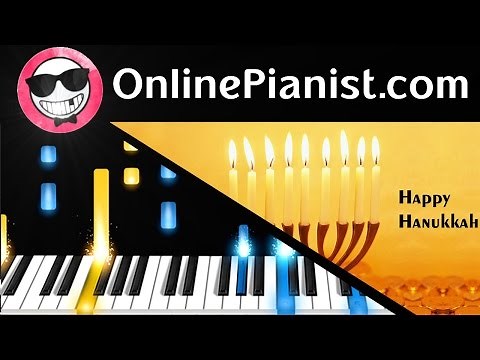 Hanukkah Song - Chanukah - Piano Tutorial Easy - How to Play - שיר חנוכה בפסנתר