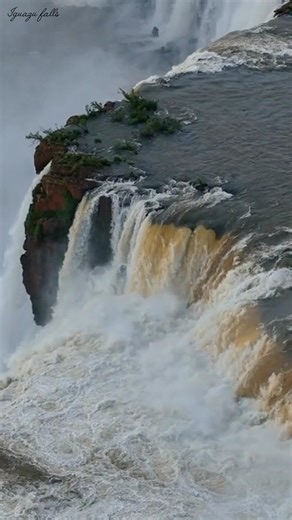Iguazu Falls The Most Powerful Waterfalls in the World | Brazil & Argentina#brazil#shorts #argentina