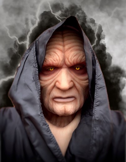 Darth Sidious Palpatine Silicone Mask. Emperor. Star Wars ~ Halloween ~ Human Prosthetic ~ Realistic Mask ~ Prank Present Gift.comic Con Mask - Etsy