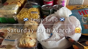 What we bought at Tesco Scotland
