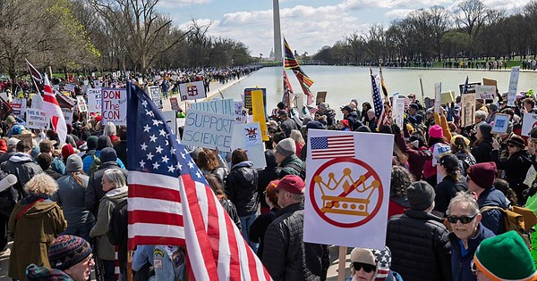 WATCH LIVE: 'No Kings' march and rally in DC
