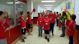 Hendersonville Elementary celebrates 2022 ESPN Honor Roll award