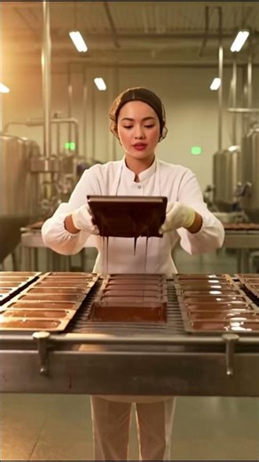 How Chocolate Is Made | Factory Tour You’ve Never Seen | #behindthescenes #factoryprocess