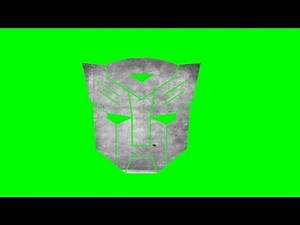 Transformers Autobots Logo Rotation - FreeHDGreenscreen Footage