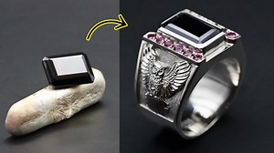 5.1M views · 89K reactions | Custom palladium ring for men - how to make palladium jewelry the hallmark | The hallmark | Facebook