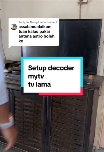 Panduan Pemasangan Dekoder MyTV untuk Siaran TV