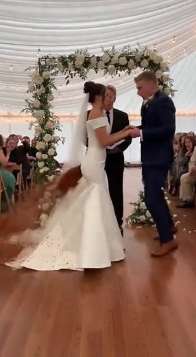 Wedding Dress Disaster Causes Chaos at Ceremony