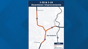 I-35 northbound upper level, outside mainlanes to close through September in San Antonio