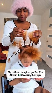 Do you know threading is a protective style @ginger_sisterz | TeeandTonyy Journey