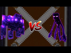 Mutant Enderman Vs. Ender Golem | 1.16.5 Minecraft (Mob Battle)