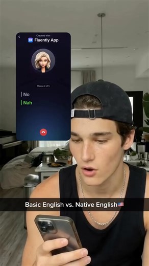 FLUENTLY APP #LearnEnglish #English #SpeakEnglish #StudyEnglish #Vocabulary | Fluently Ethan