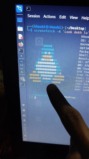 Khushi Raj on Instagram: "You know this kali linux command 👀🤯 Note :- only for educational purposes #kalilinux #linuxserver #command #explore #tool"