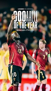 Big moments. Big Rom. 🫡 #ScoredWithING | Belgian Red Devils