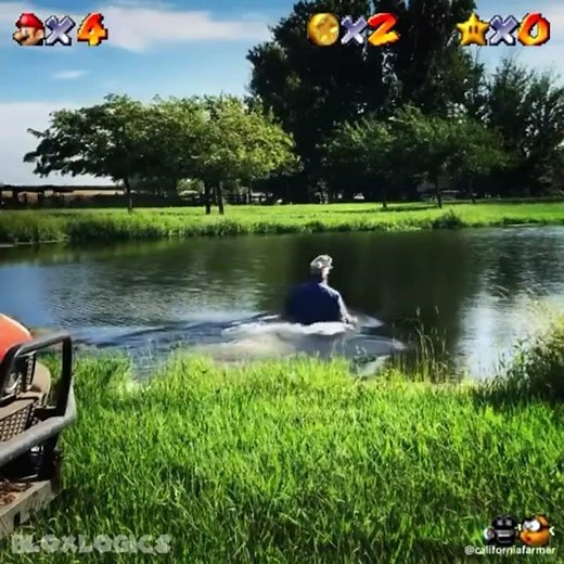 super mario 64 metal cap But big chungus #Shorts