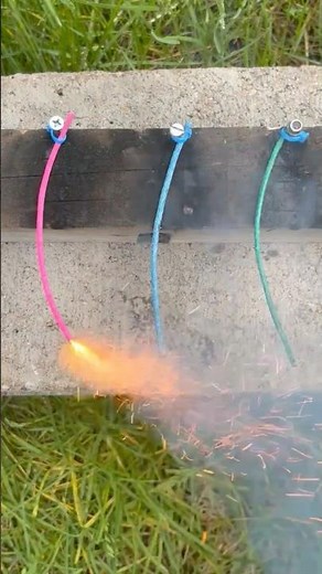 Fireworks Fuse #diy #firework #fireworks #fuse #experiment