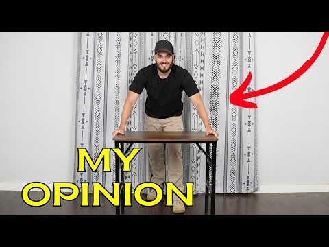 Easy No Assembly Mrsanmu Folding Desk Review