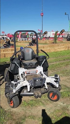 bobcat autonomous zero turn mower at equip expo