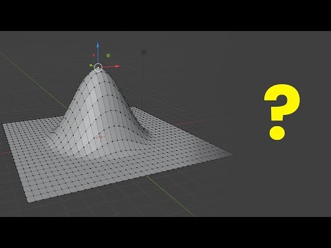 Proportional Editing or Soft Selection - Blender Tutorial for Beginners