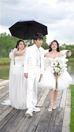 Behind The Scenes Who Is The Real Bride? - Trâm Đô #shorts #shortvideo #viralvideo #viral