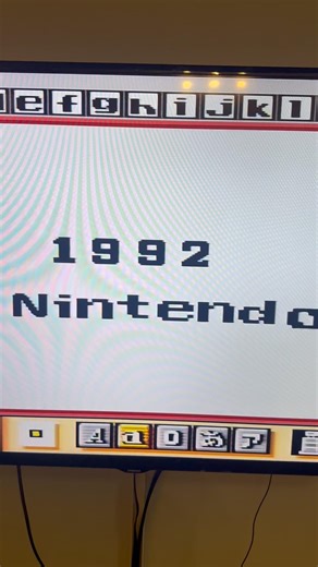 Attract Mode #mariopaint #nintendo #snes #supernintendo #supernintendoentertainmentsystem