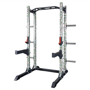 [Hot Item] Professional Gym Fitness Equipment Power Training Power Cage Squat Rack Includes Safety Spotter Arms
