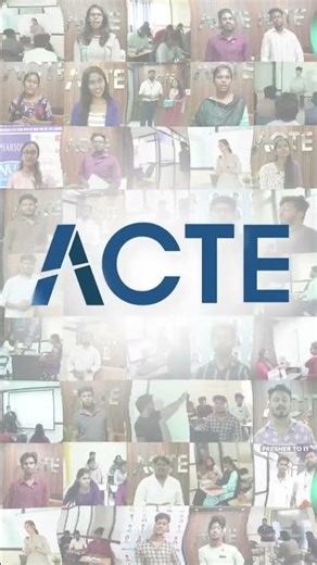 ACTE Technologies | Job Oriented Training With Placements in Chennai & Bangalore