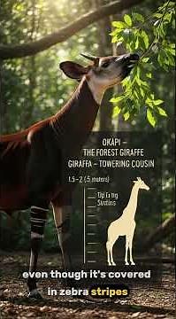 The Okapi’s 15-Inch Super Tongue | Nature’s Most Bizarre Animal Trick