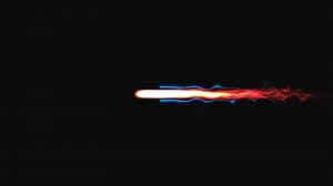 Download Dynamic Energy Beam Effect with Dissipating Sparks on Black Background - Sci-Fi VFX Animation for free