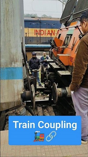 Train Shunting 🚂🔗 #train