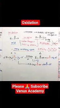 Aldehydes and Ketones Oxidation Reaction KMnO4 mechanism
