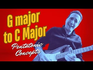 🎸 Solo Over G Major to C Major Chords Using TWO Pentatonic Scales! (Unlock the Fretboard)