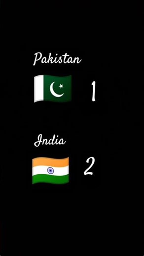 #India # Pakistan