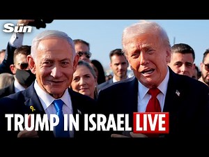 LIVE: Donald Trump addresses Israel's Knesset alongside Netanyahu as Hamas release rest of hostages