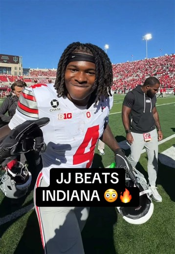 Jeremiah Smith touchdown vs Indiana — JJ beats Indiana highlights