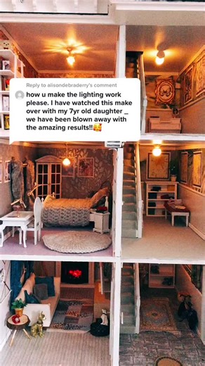 DIY Dollhouse Lighting Tutorial: Adding Lights to Your Doll's House