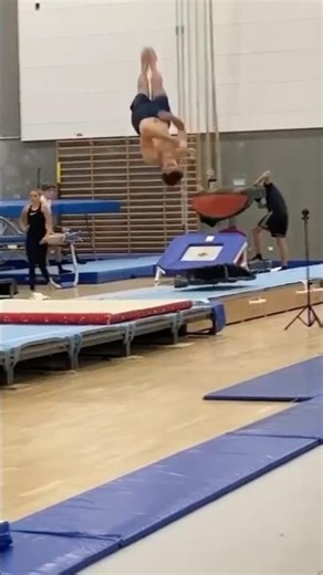 Make springboard great again part 2 #tumbling #flip #faceoff #gymnasticflips