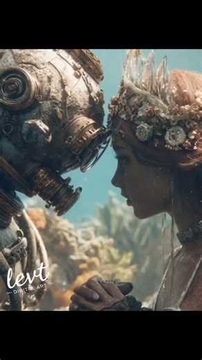 levt | Underwater love #aiart #steampunk #fantasyart | Instagram