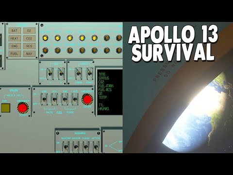 APOLLO 13 Disaster Survival Simulator Where YOU Play as NASA Ground Control | Nominal Gameplay