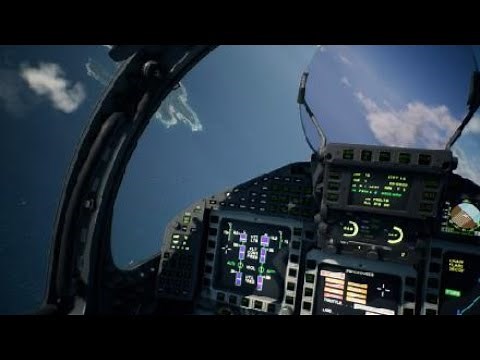 ACE COMBAT™ 7: SKIES UNKNOWN - Unlocking (Typhoon) - Cockpit View + Replay - Mission 1