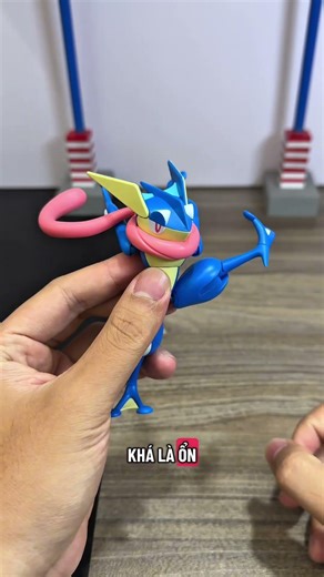 Review Greninja Blokees Pokemon Classic Edition CV-L #greninja #pokemon #actionfigures #fyp #ngaidan