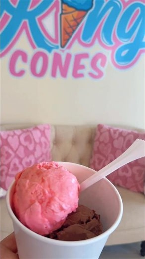 Stop by King Cones to try their classic/unique ice cream flavors!📍1700 McHenry Avenue Modesto CA