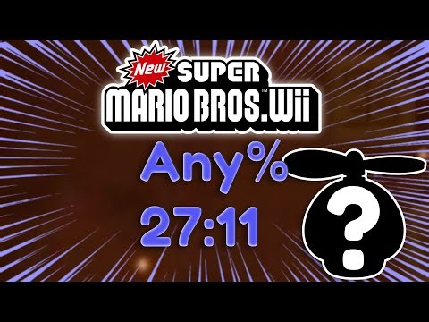 New Super Mario Bros. Wii Speedrun Any% Speedrun in 27:11