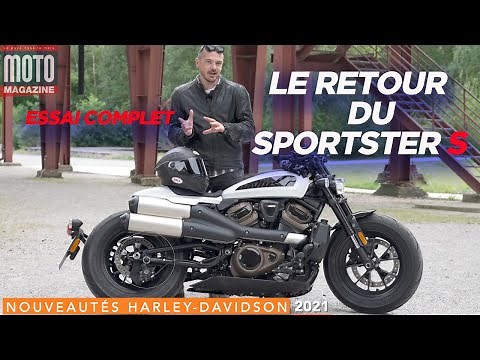 The long-awaited return of the Harley Davidson Sportster S - Moto Magazine Test