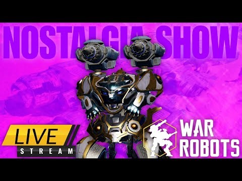 [War Robots] Old-School Robots Nostalgia Stream Showcase 🥹 | 🔴 LIVE