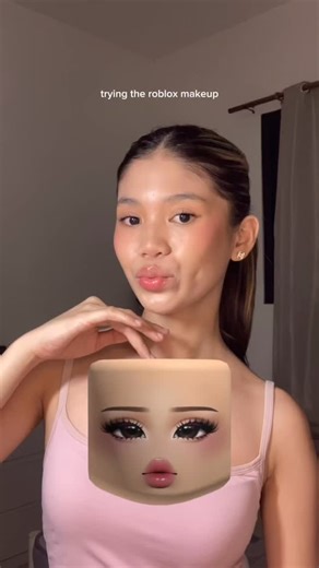 nicx on Instagram: "Trying the Roblox makeup look in real life using this cushion ✨ I was surprised how easy it was to build and still keep my skin looking natural and smooth. Lightweight, fresh, and perfect for fun makeup days with @glad2glow.ph 🌸 #cushion #cushionviral #pinkcushion #g2gcushion #g2gph"